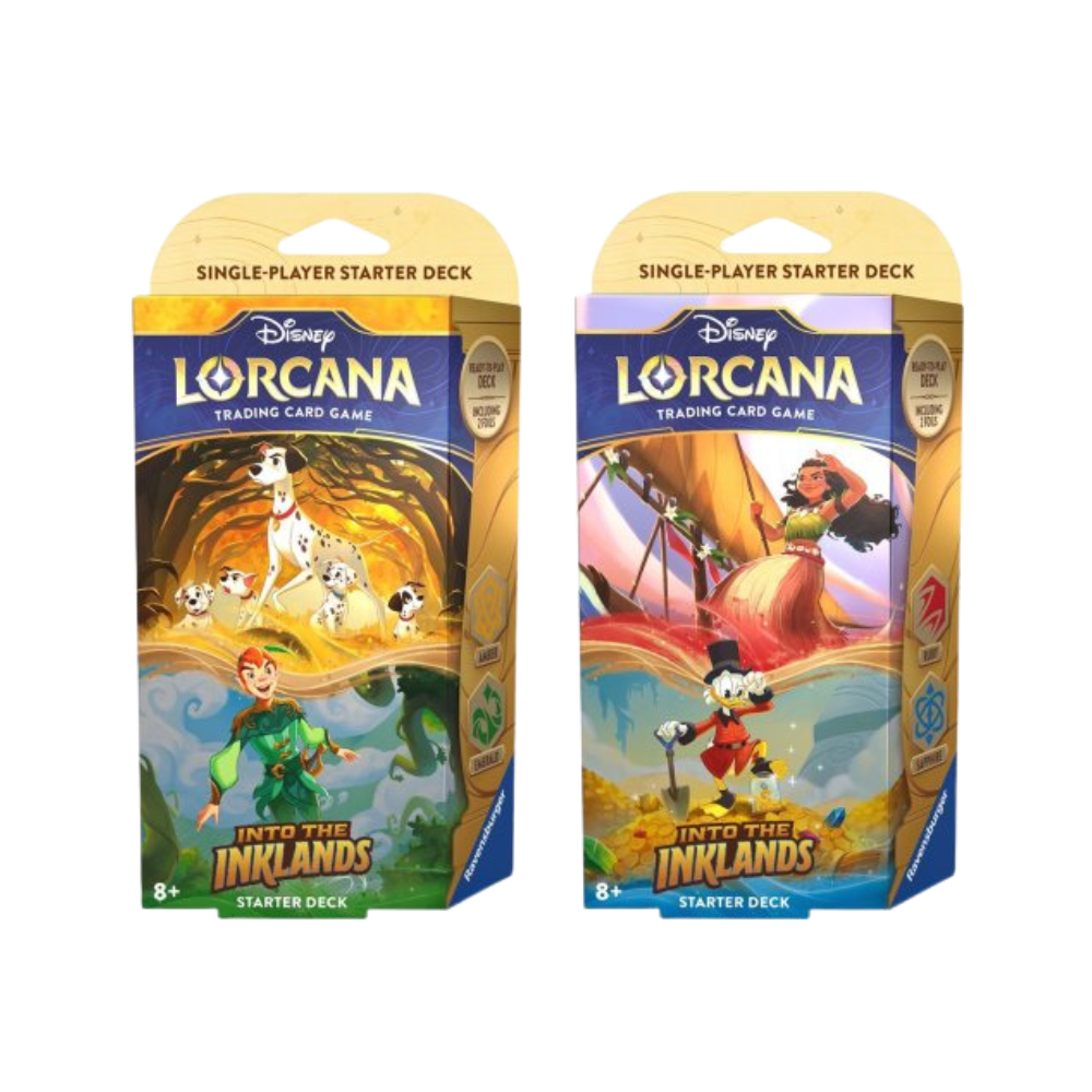 Disney Lorcana - Into the Inklands Starter Deck (set van 2 inclusief 2 boosters)