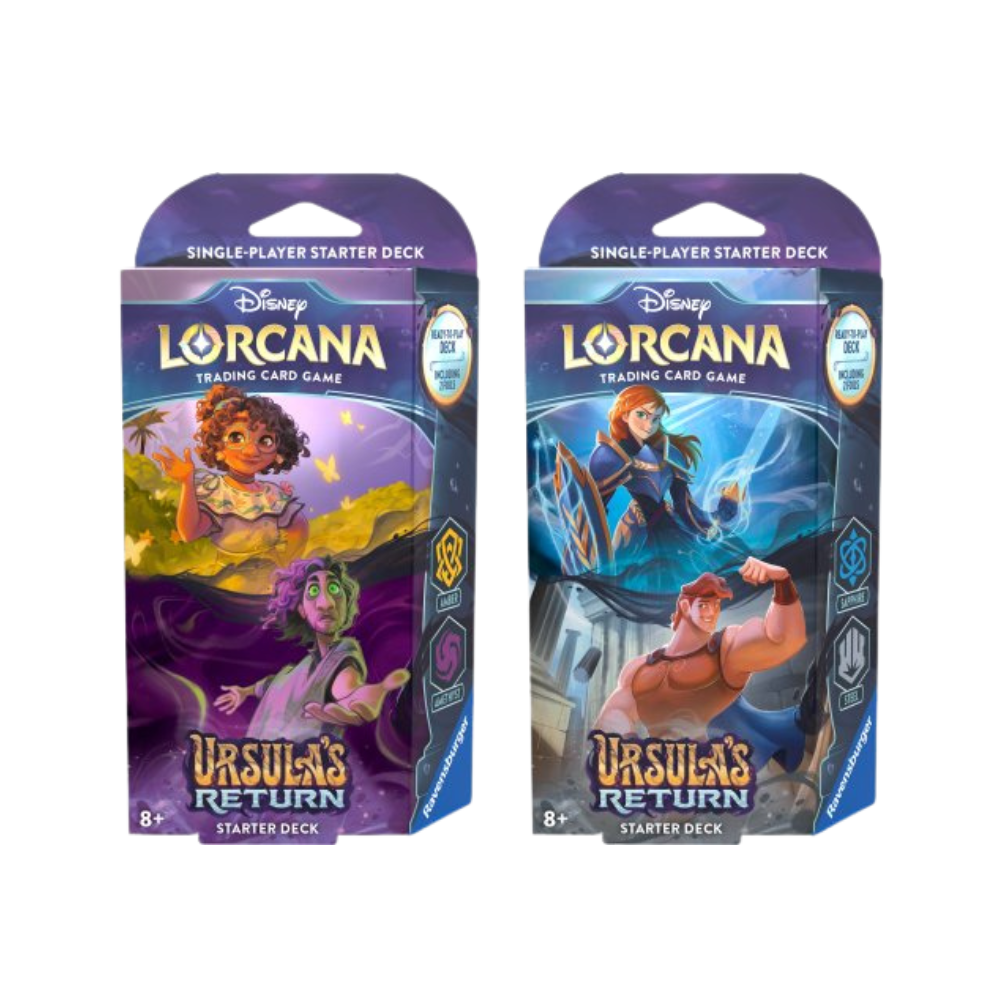 Disney Lorcana - Ursula's Return Starter Deck (set van 2 inclusief 2 boosters)