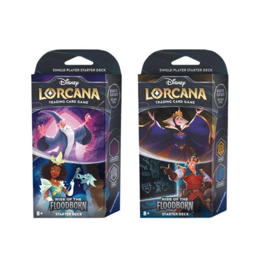 Disney Lorcana - Rise of the Floodborn Starter Deck (set van 2 inclusief 2 boosters)