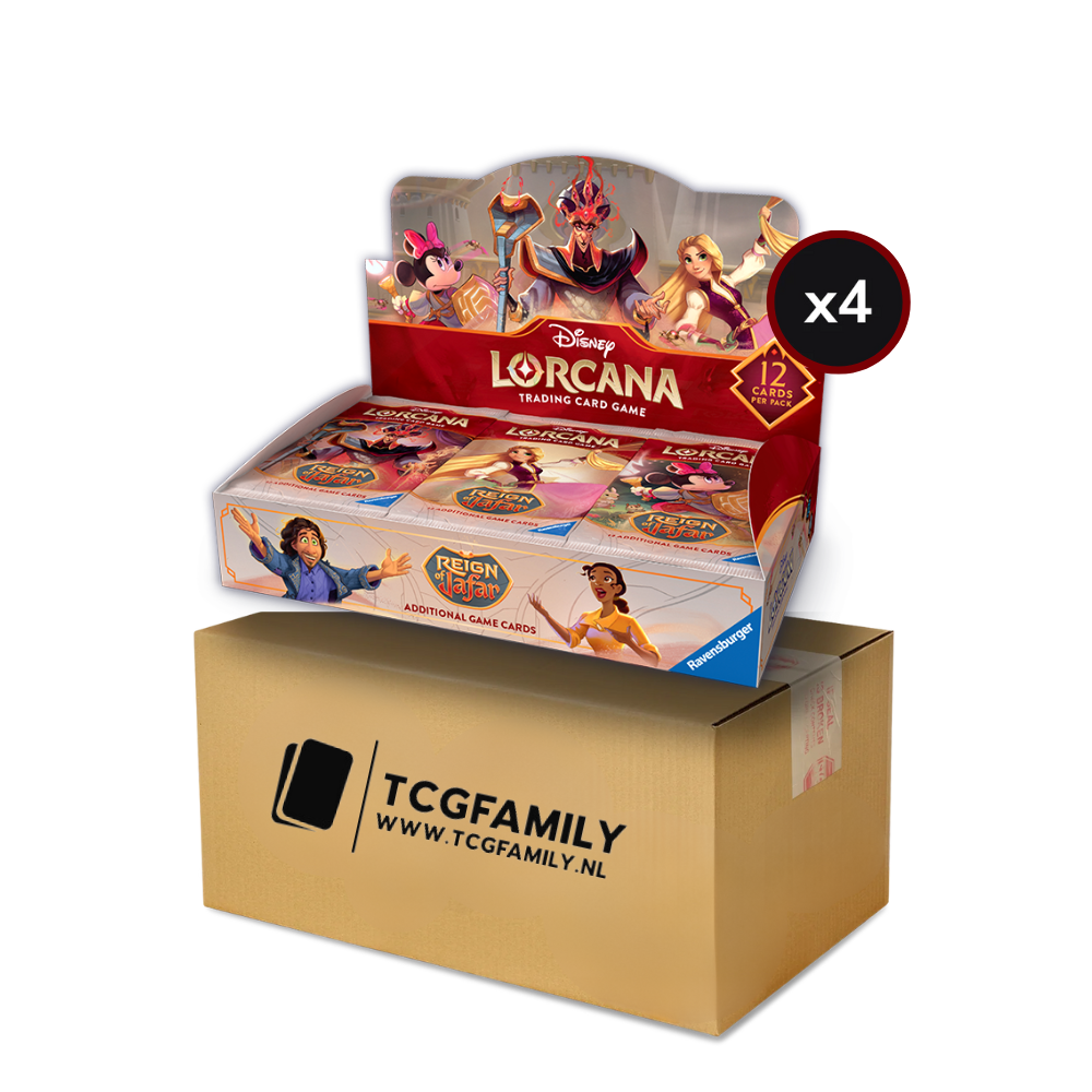 Disney Lorcana - Reign of Jafar Boosterbox Sealed Case (4x Booster Box)