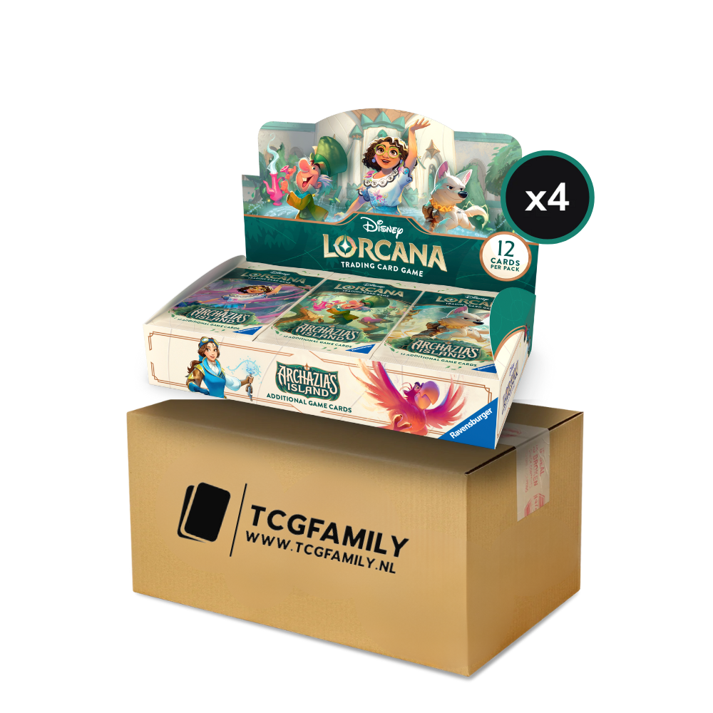 Disney Lorcana Archazia's Island Boosterbox Case (4x Booster Box)