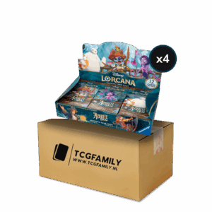 Disney Lorcana Azurite Sea Boosterbox Sealed Case (4x Booster Box)