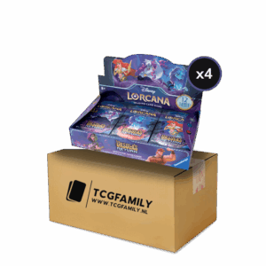 Disney Lorcana - Ursula's Return Boosterbox Sealed Case (4x Booster Box)