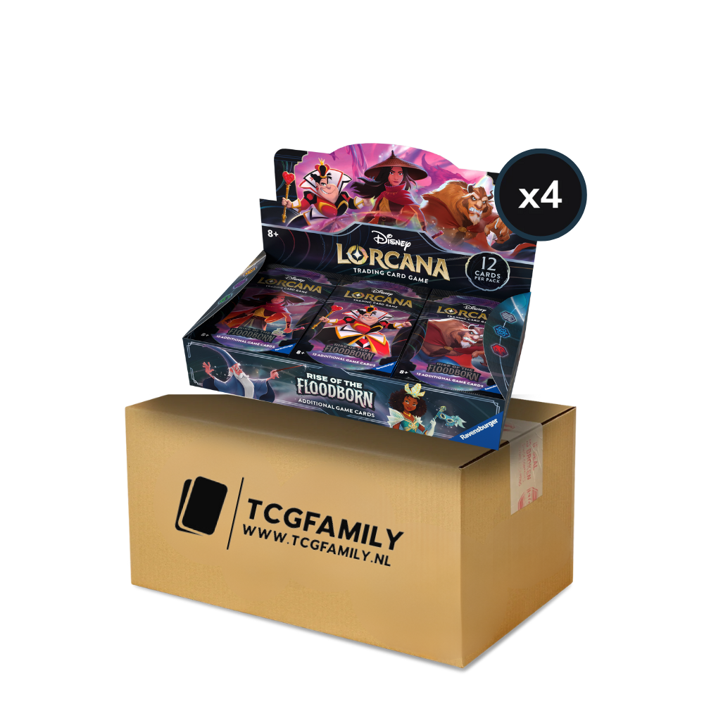 Disney Lorcana - Rise of the Floodborn Boosterbox Sealed Case (4x Booster Box)