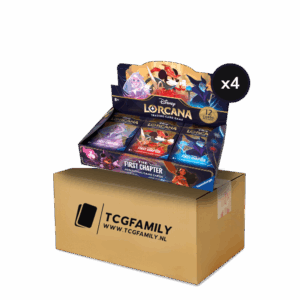Disney Lorcana - The First Chapter Boosterbox Sealed Case (4x Booster Box)