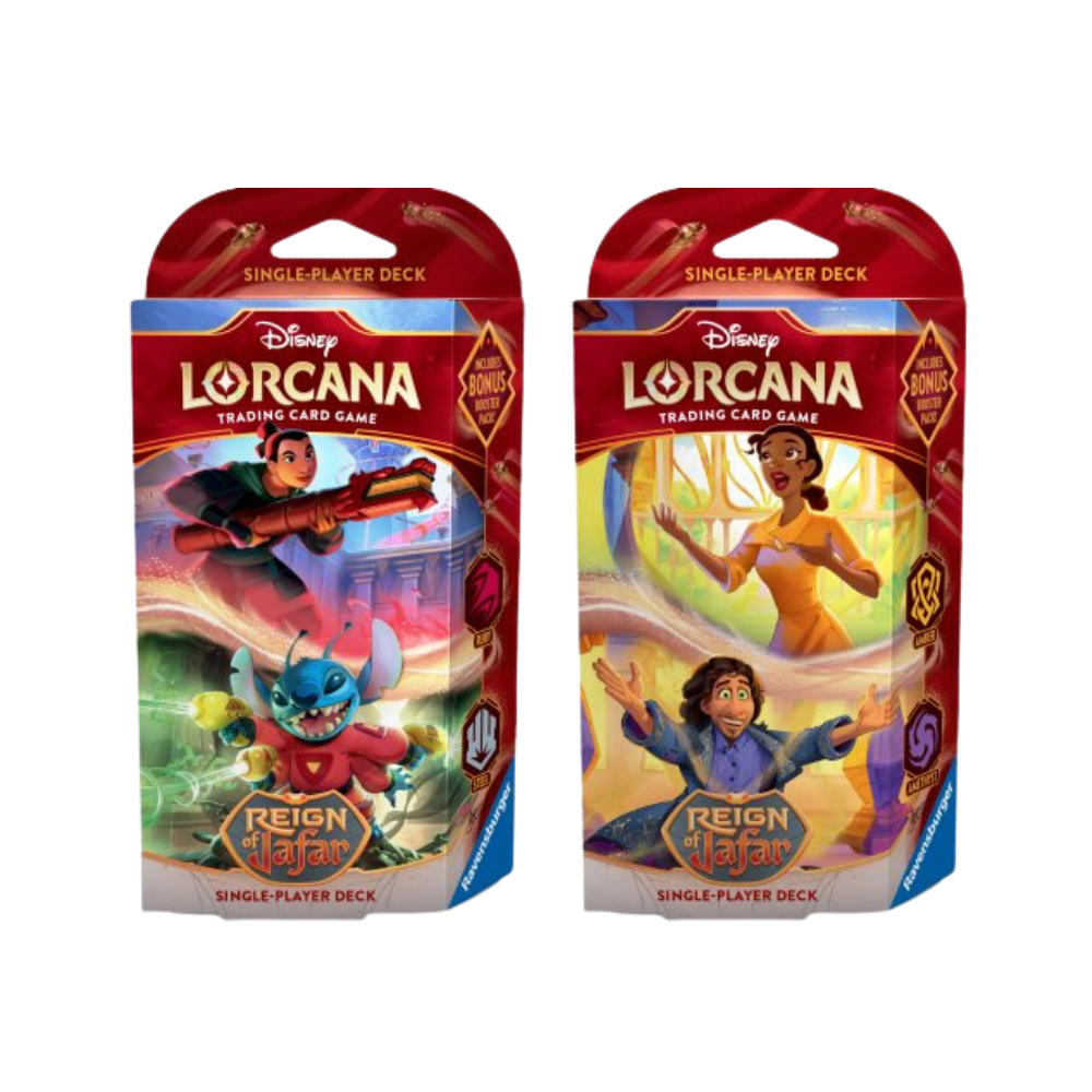 Disney Lorcana - Reign of Jafar Starter Deck (set van 2 inclusief 2 boosters)