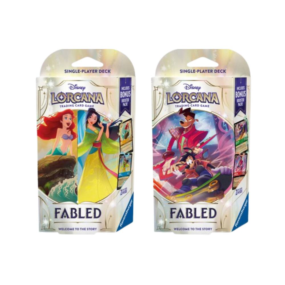 Disney Lorcana - Fabled Starter Deck (set van 2 inclusief 2 boosters)