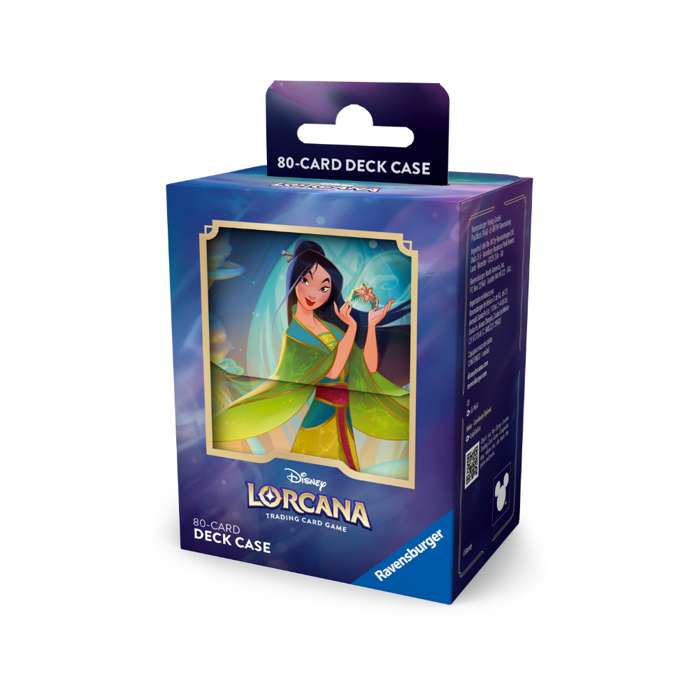 Disney Lorcana - Fabled 80 Card Deckbox: Mulan