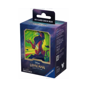 Disney Lorcana Azurite Sea 80 Card Deckbox: Scar