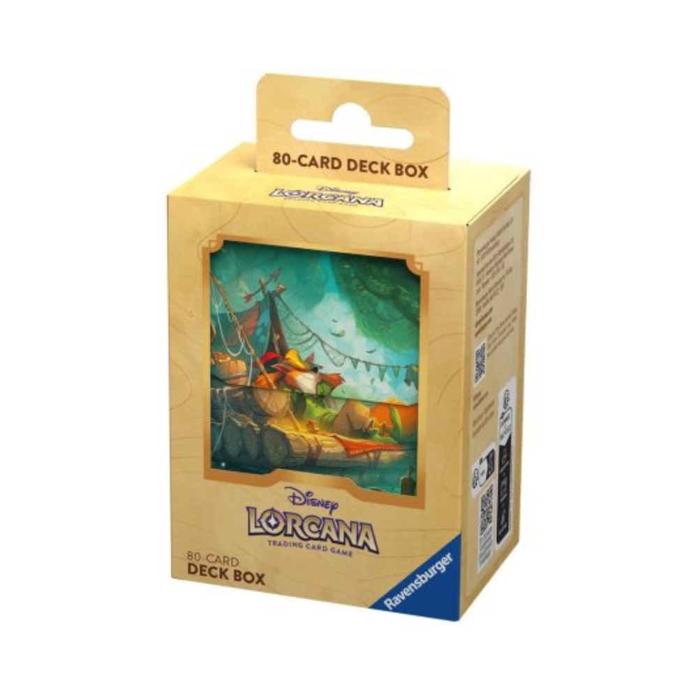 Disney Lorcana - Into the Inklands 80 Card Deckbox: Robin Hood