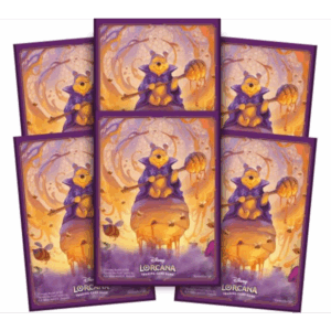 Disney Lorcana Azurite Sea Card Sleeves: Winnie the Pooh (65 stuks)