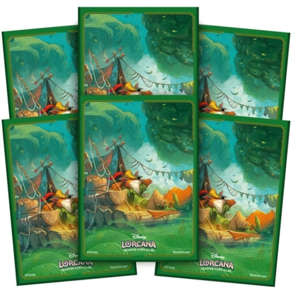Disney Lorcana - Into the Inklands Card Sleeves: Robin Hood (65 stuks)