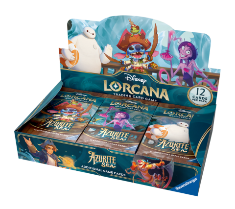 Disney Lorcana Azurite Sea Boosterbox