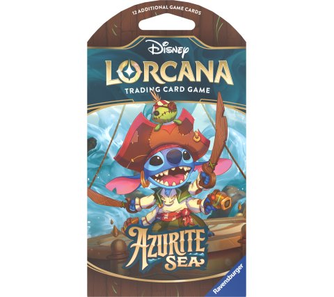 Disney Lorcana - Azurite Sea Sleeved Booster Pack