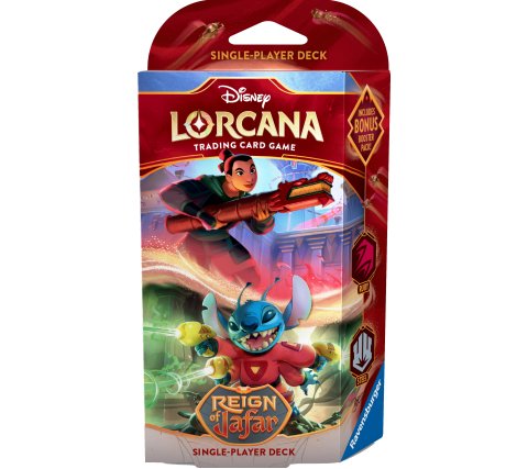 Disney Lorcana - Reign of Jafar Starter Deck: Mulan & Stitch (inclusief booster)