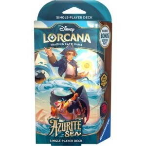 Disney Lorcana - Azurite Sea Starter Deck: Jim Hawkins & Tigger (inclusief booster)