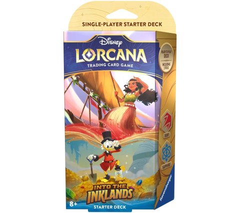Disney Lorcana - Into the Inklands Starter Deck: Moana & Scrooge McDuck (inclusief booster)