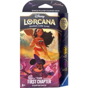 Disney Lorcana - The First Chapter Starter Deck: Sorcerer Mickey & Moana (inclusief booster)